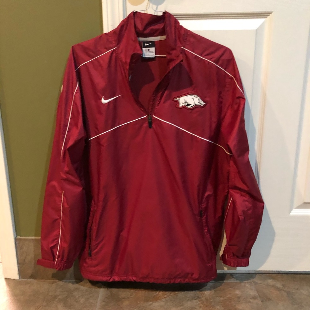 Nike Arkansas Razorbacks Half Zip Pullover